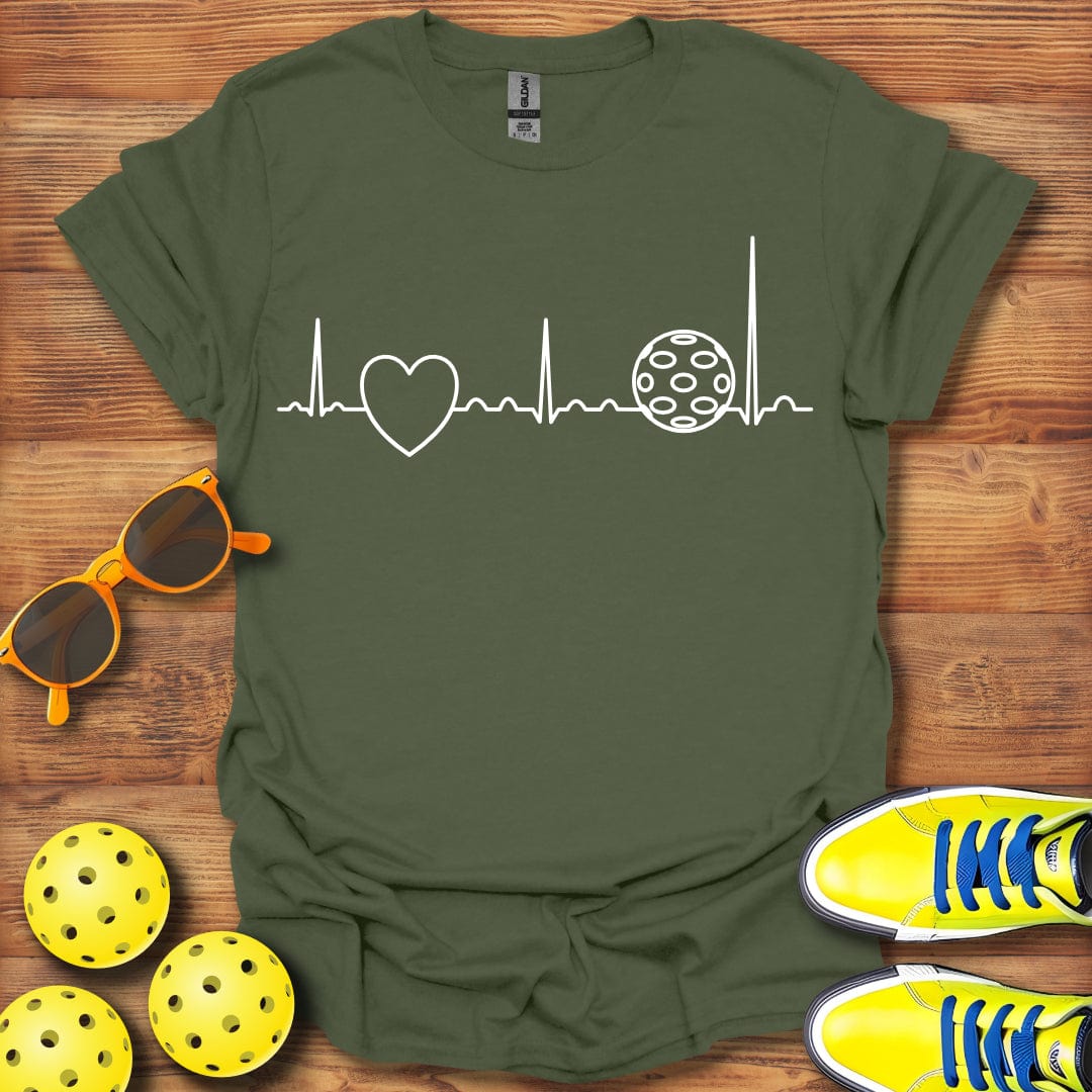 Heartbeat Of Pickleball T-Shirt