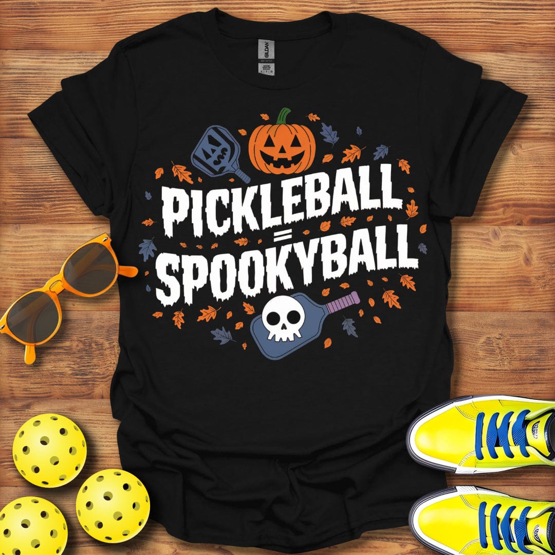 Halloween Spookyball Pickleball T-Shirt