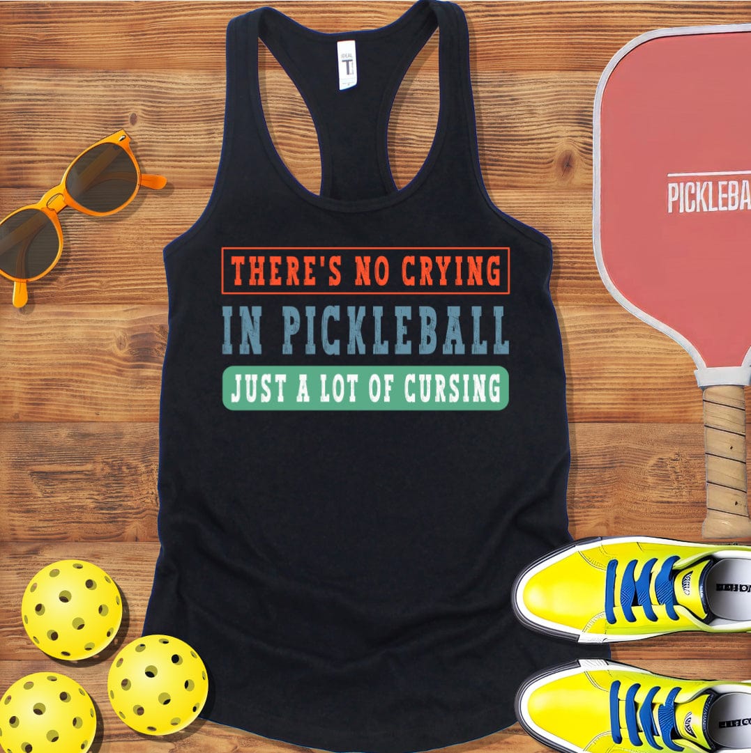 Lot of Cursing Pickleball Racerback Tank