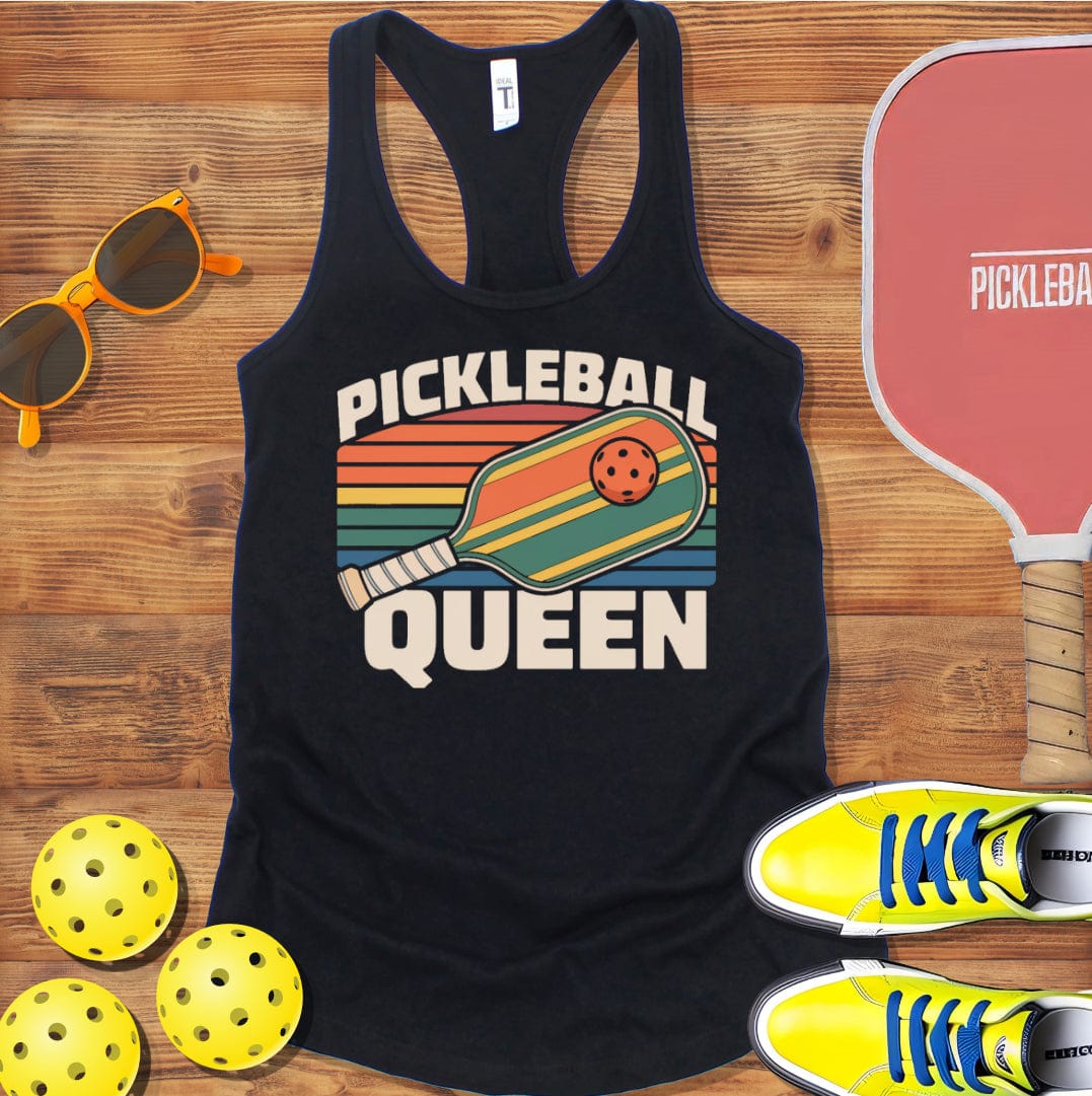 Pickleball Queen Racerback Tank Top