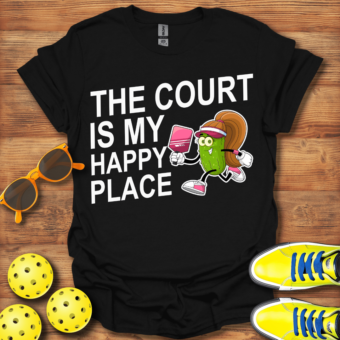 Court Happy Place T-Shirt