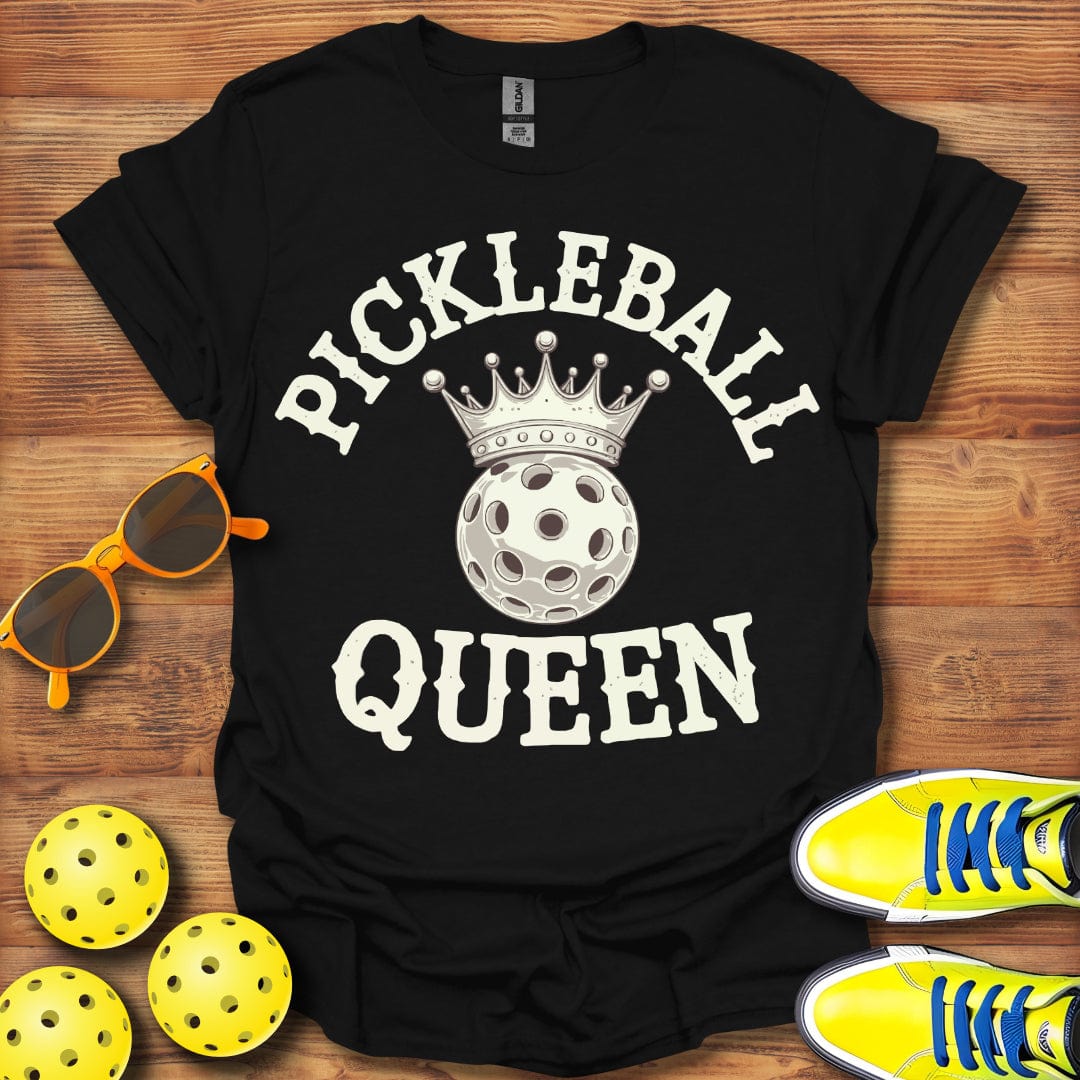 Pickleball Queen Crowned T-Shirt