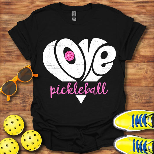 I Love Pickleball T-Shirt