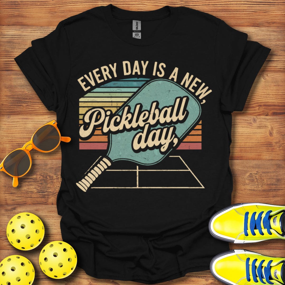 A New Pickleball Day  T-Shirt