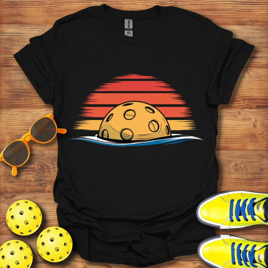 Vintage Pickleball Sunset T-Shirt