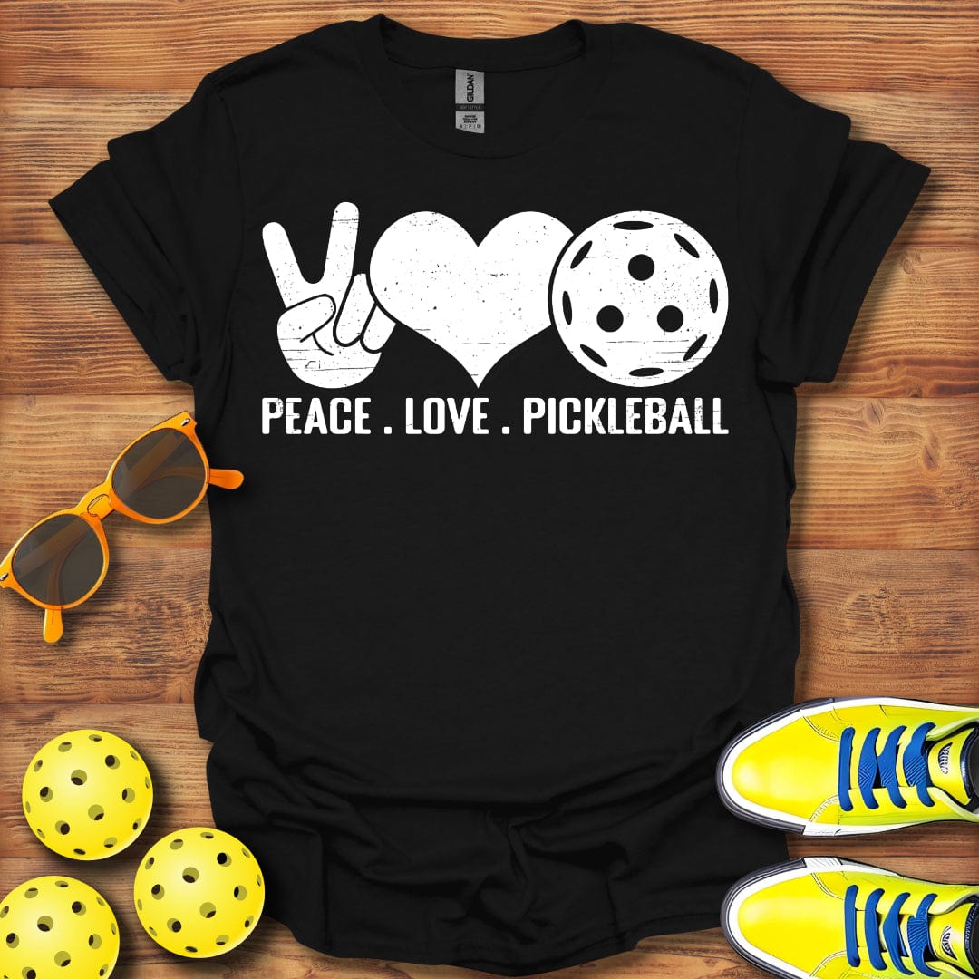 Peace Love Pickleball T-Shirt