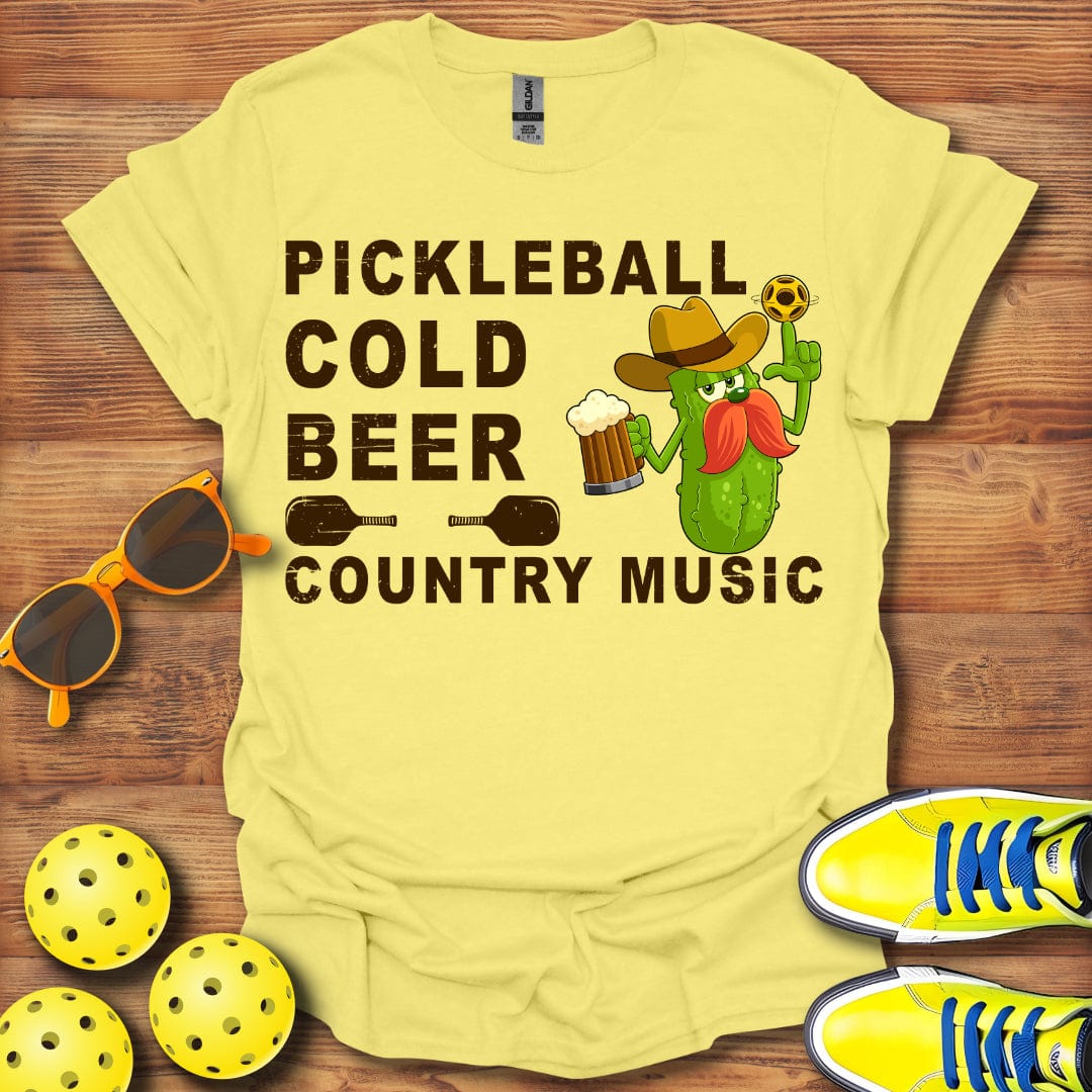 Country Music Pickleball T-Shirt