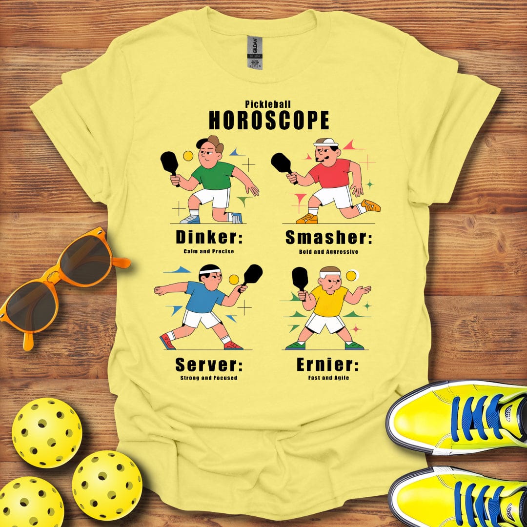 Pickleball Horoscope T-Shirt