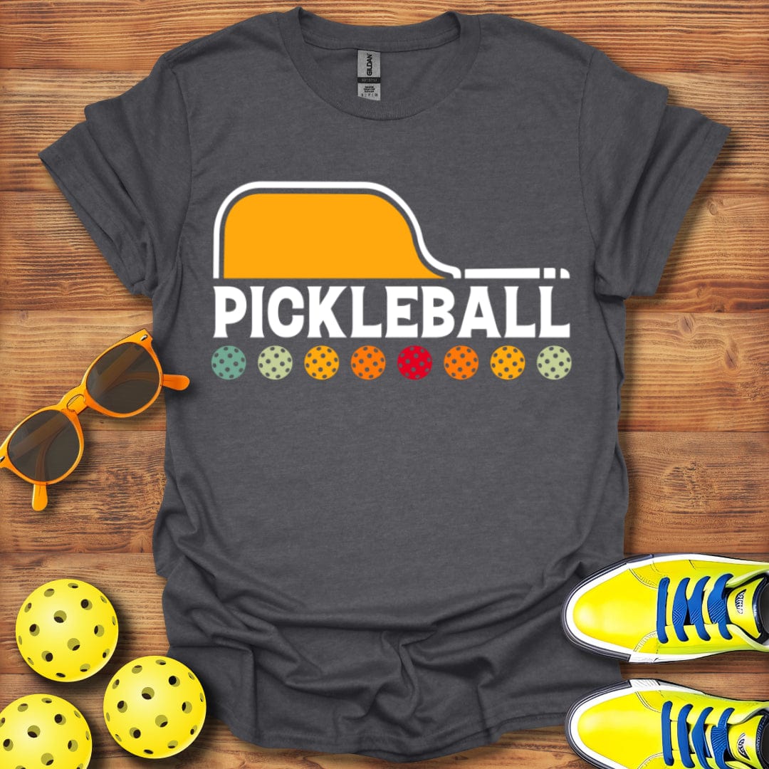 Pickleball Paddle Rainbow T-Shirt