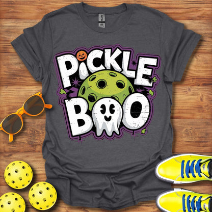 Halloween Pickle Boo Pickleball T-Shirt