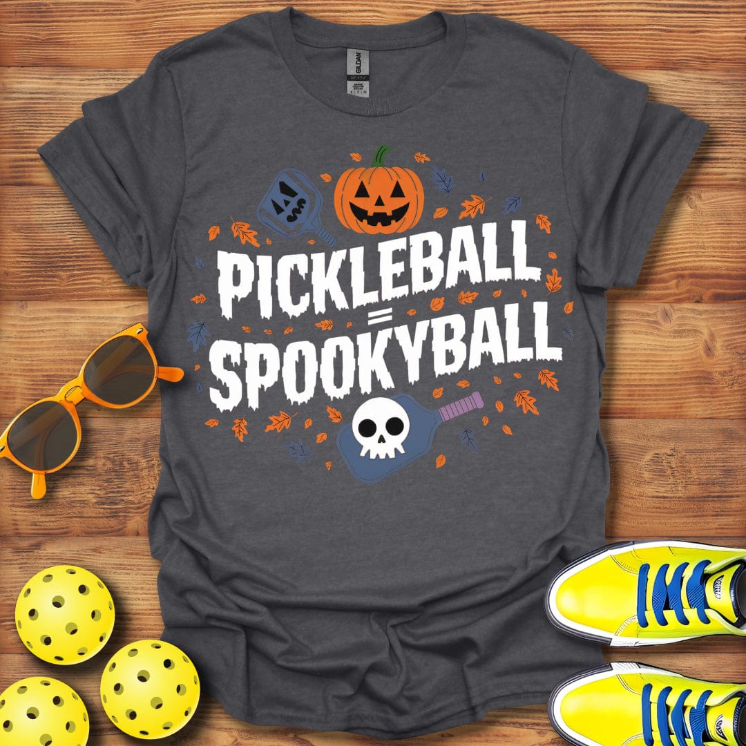 Halloween Spookyball Pickleball T-Shirt