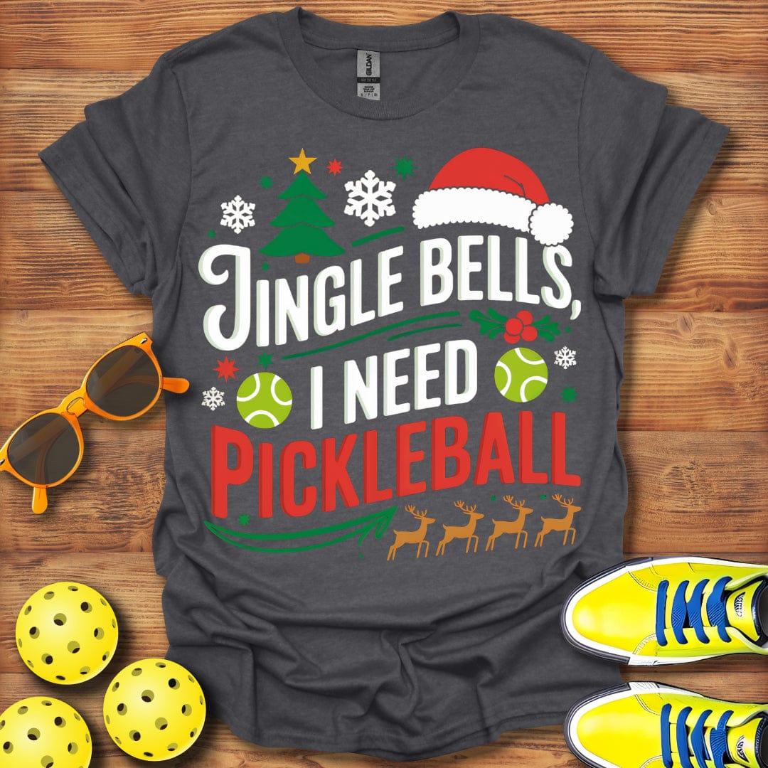 Jingle Bells Pickleball T-Shirt