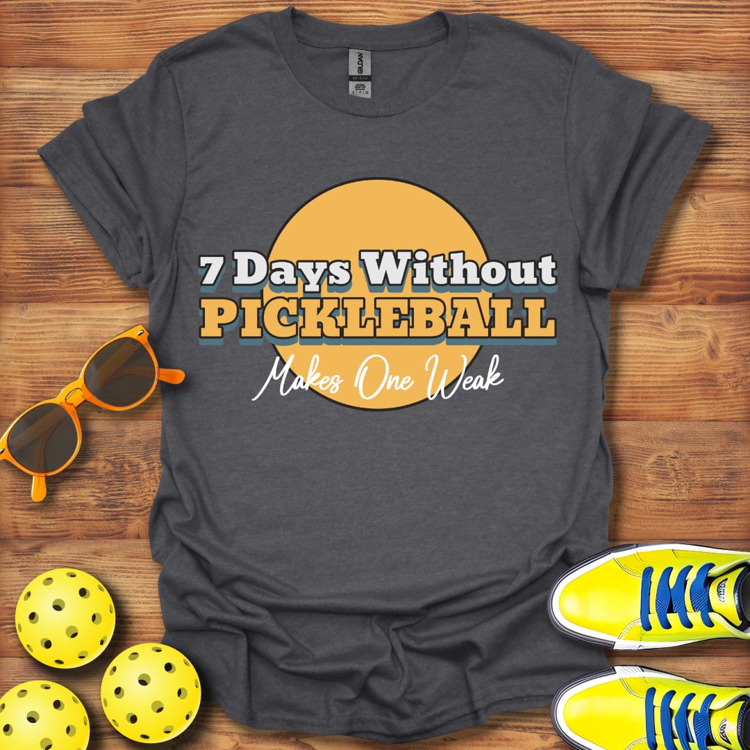 Pickleball Makes One Weak T-Shirt