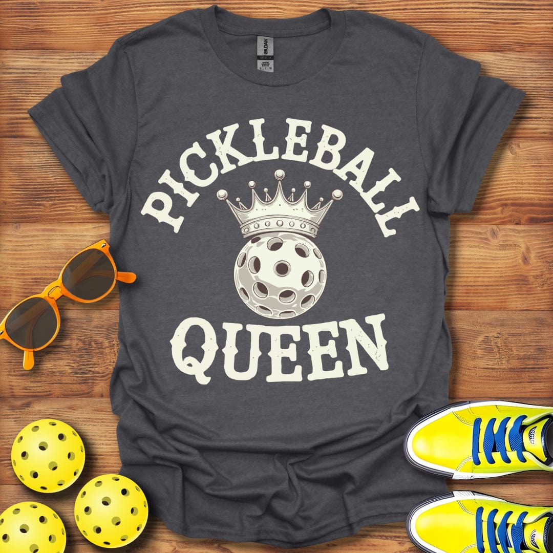 Pickleball Queen Crowned T-Shirt