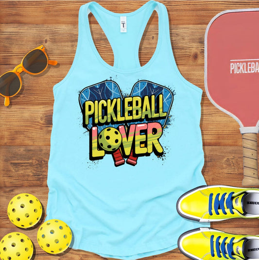 Pickleball Lover Racerback Tank Top