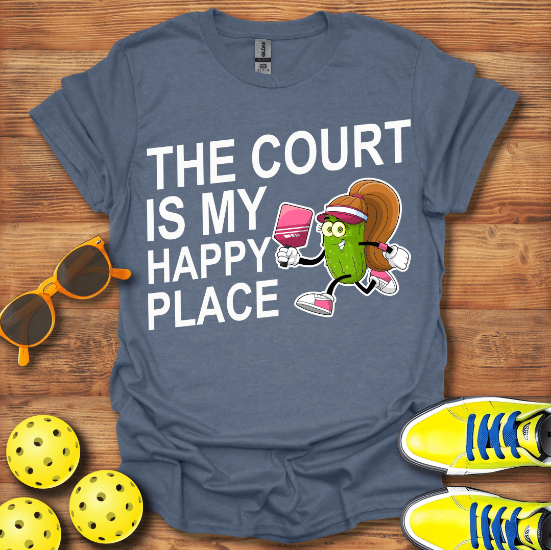 Court Happy Place T-Shirt