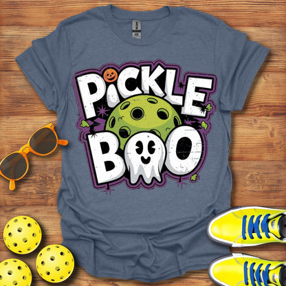 Halloween Pickle Boo Pickleball T-Shirt