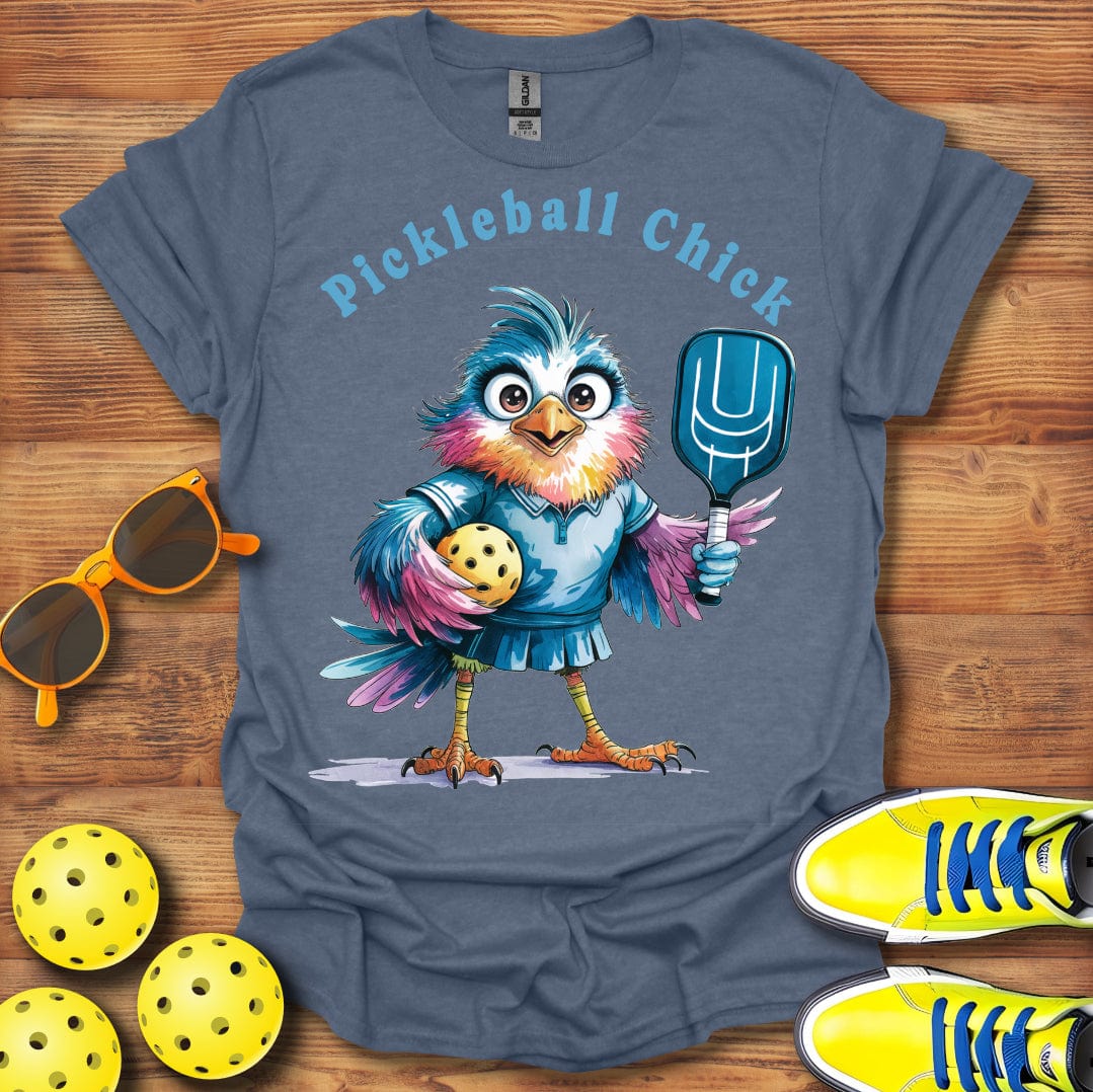 Pickleball Watercolor Chick T-Shirt