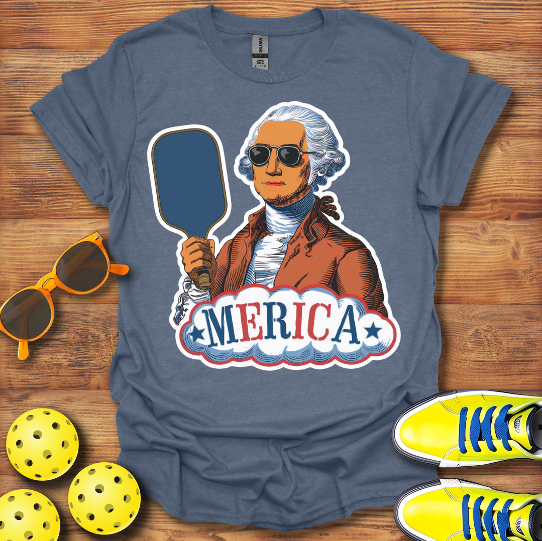 Washington's Merica Pickleball T-Shirt