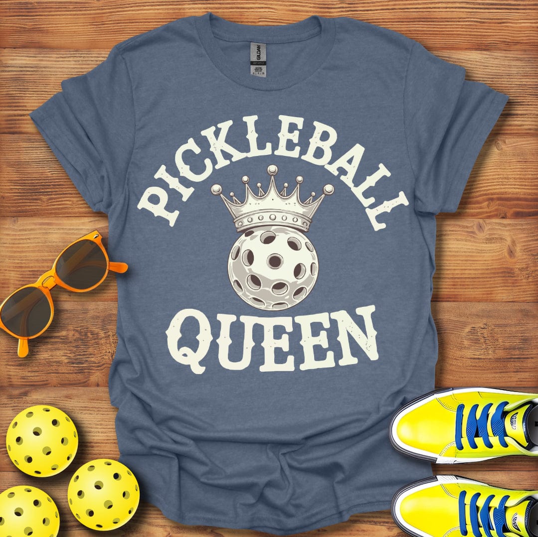 Pickleball Queen Crowned T-Shirt