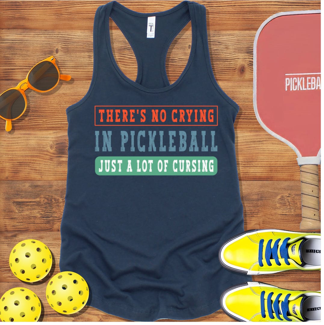 Lot of Cursing Pickleball Racerback Tank