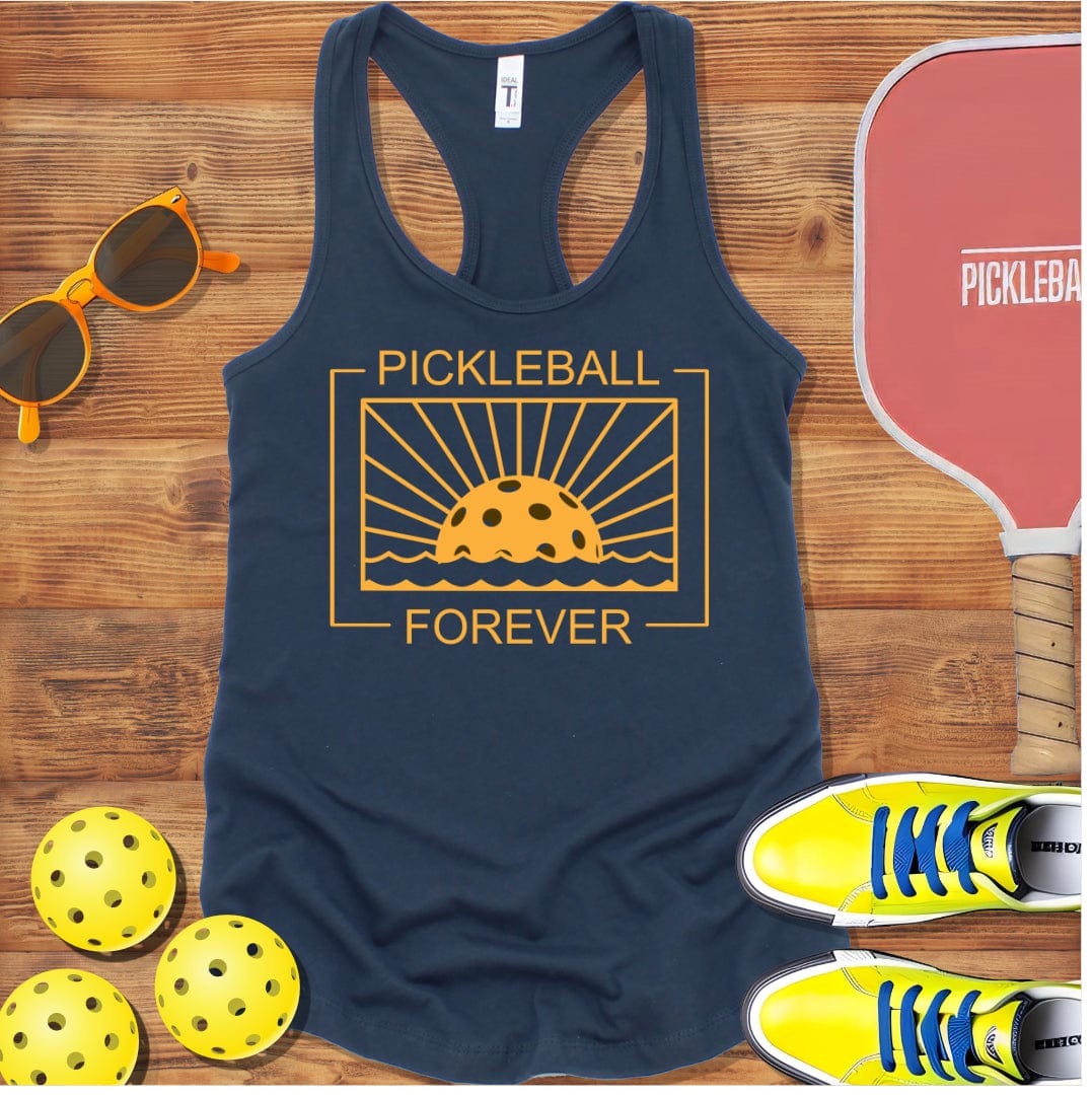 Pickleball Forever Racerback Tank Top