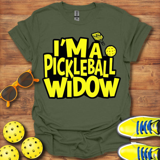 I'm A Pickleball Widow T-Shirt