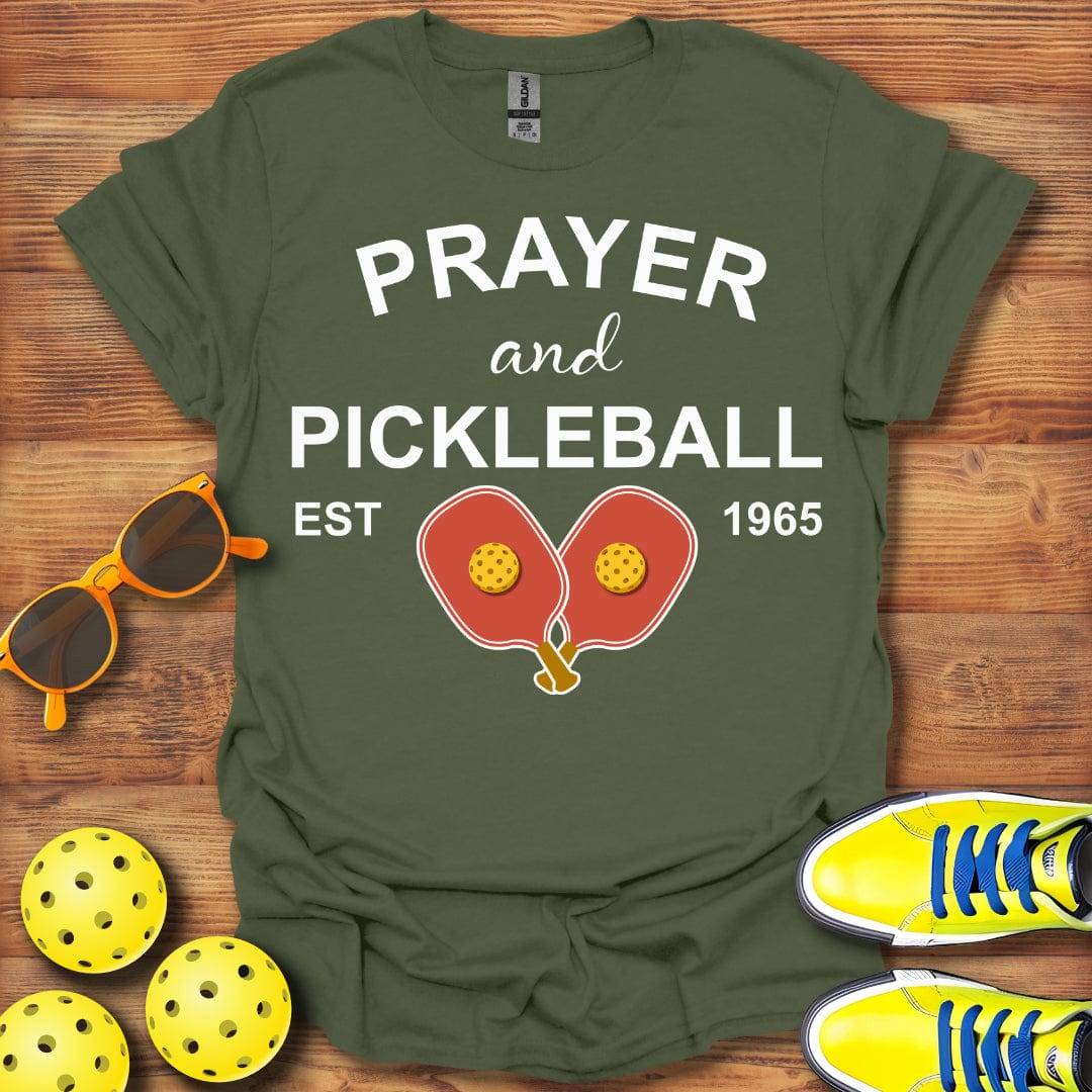 Prayer and Pickleball Unisex T-Shirt