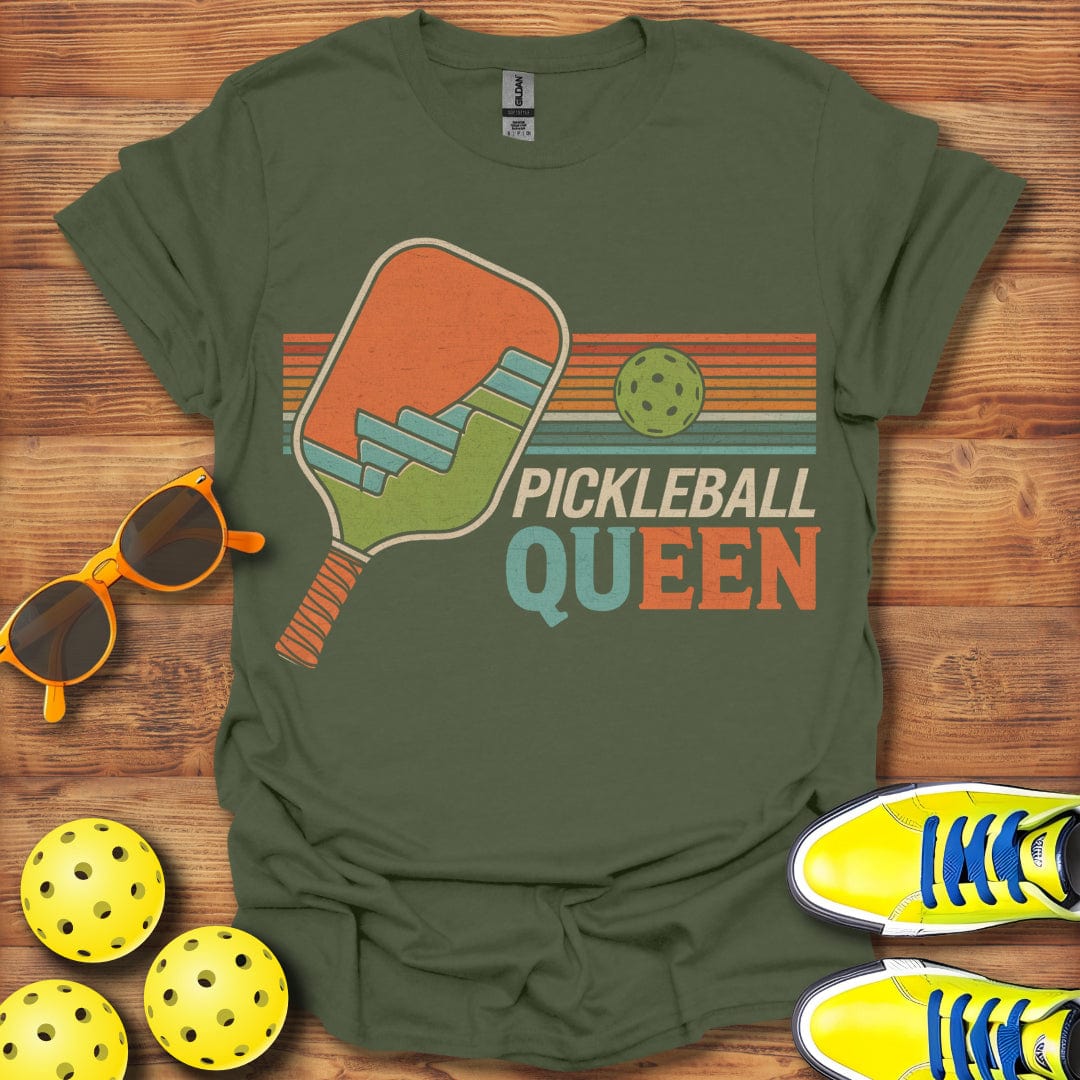 Vintage Pickleball Queen T-Shirt