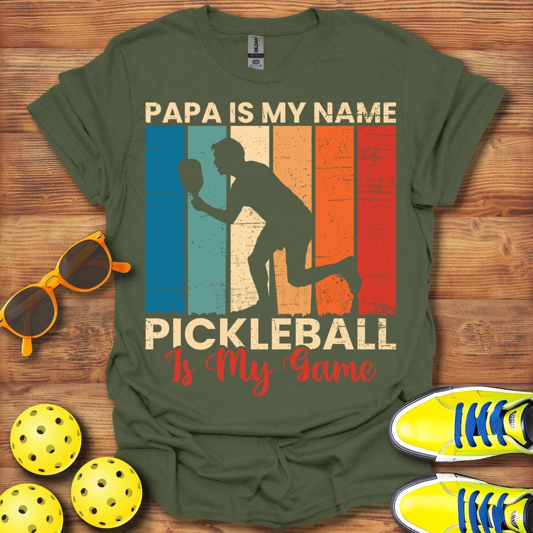 Papa Is My Name T-Shirt