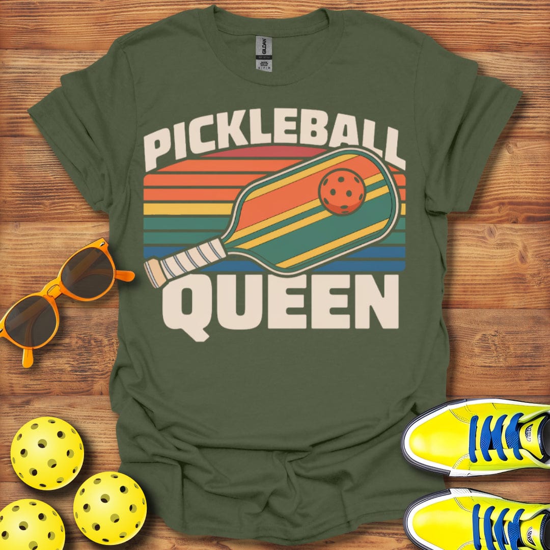 Vintage Pickleball Queen T-Shirt