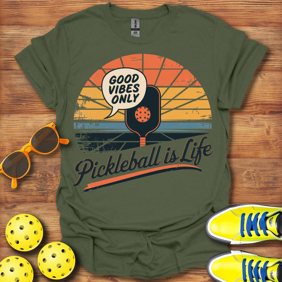 Pickleball Is Life Retro T-Shirt