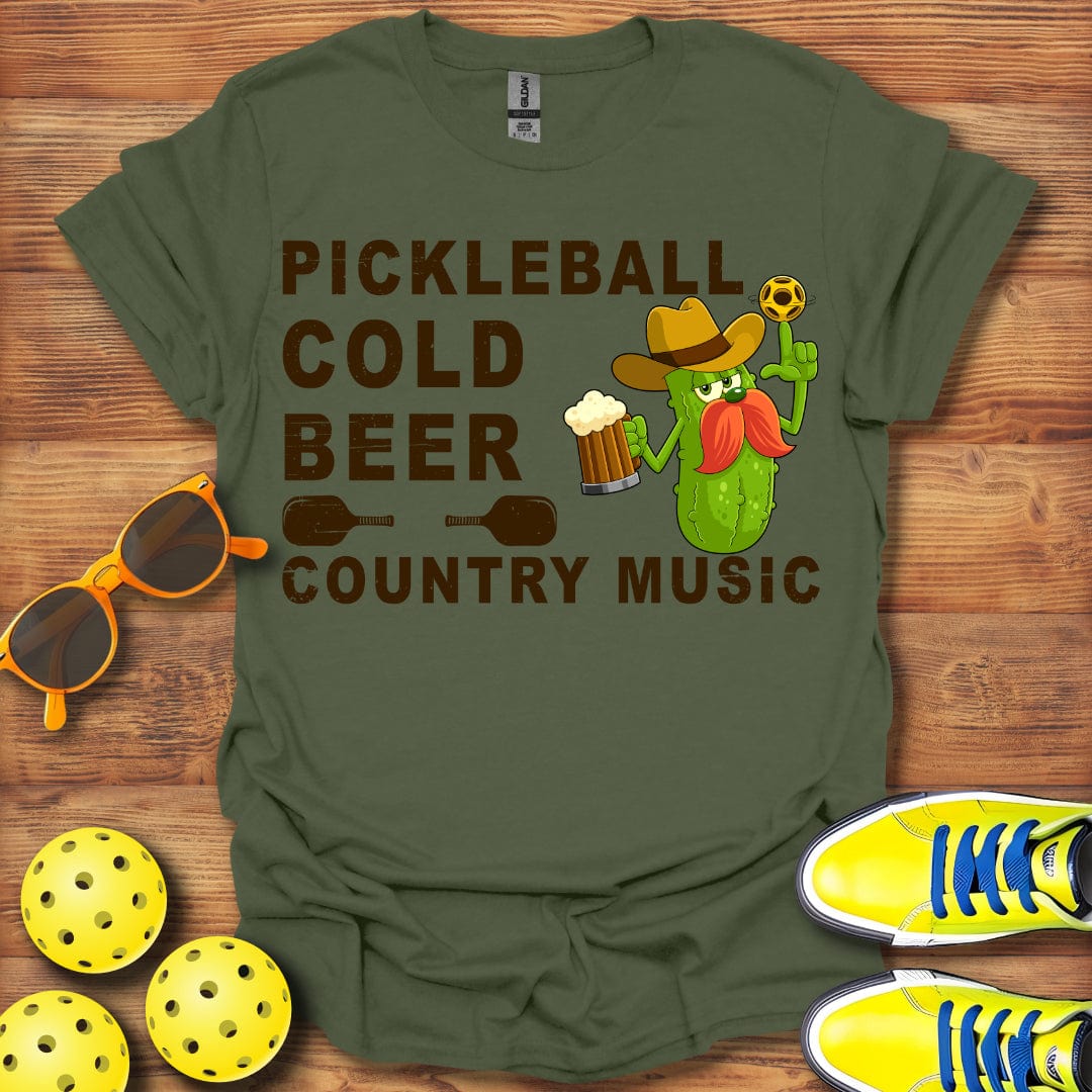 Country Music Pickleball T-Shirt