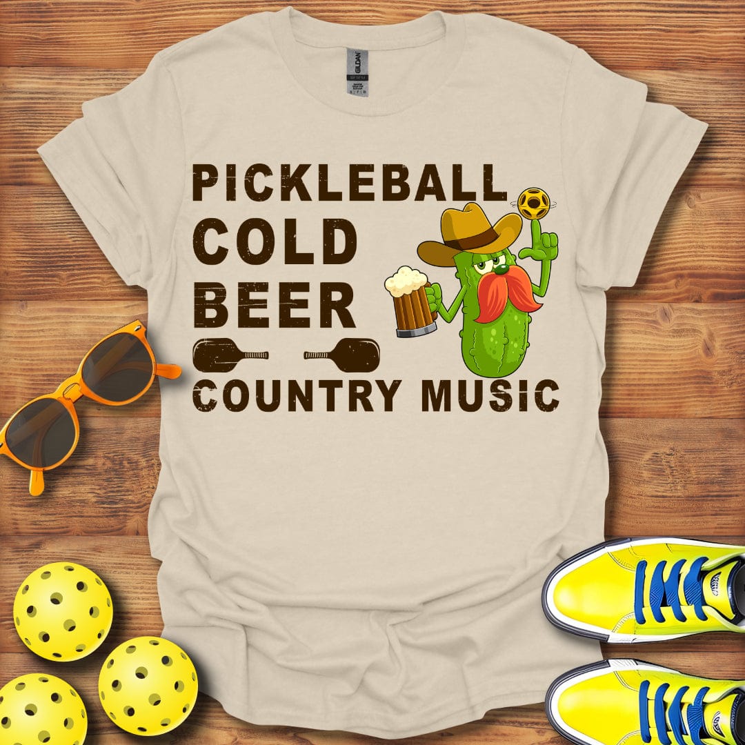 Country Music Pickleball T-Shirt