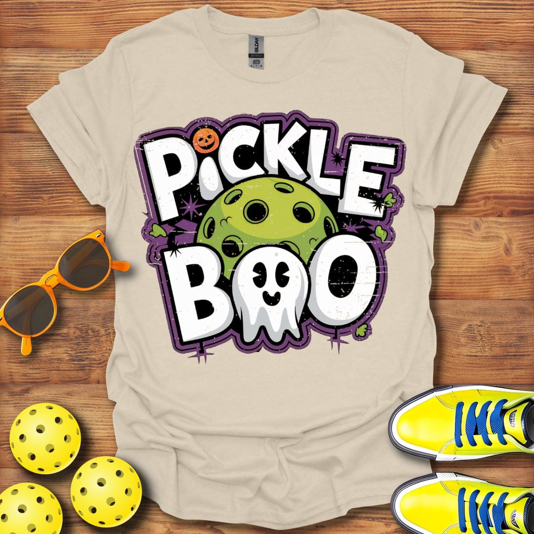 Halloween Pickle Boo Pickleball T-Shirt