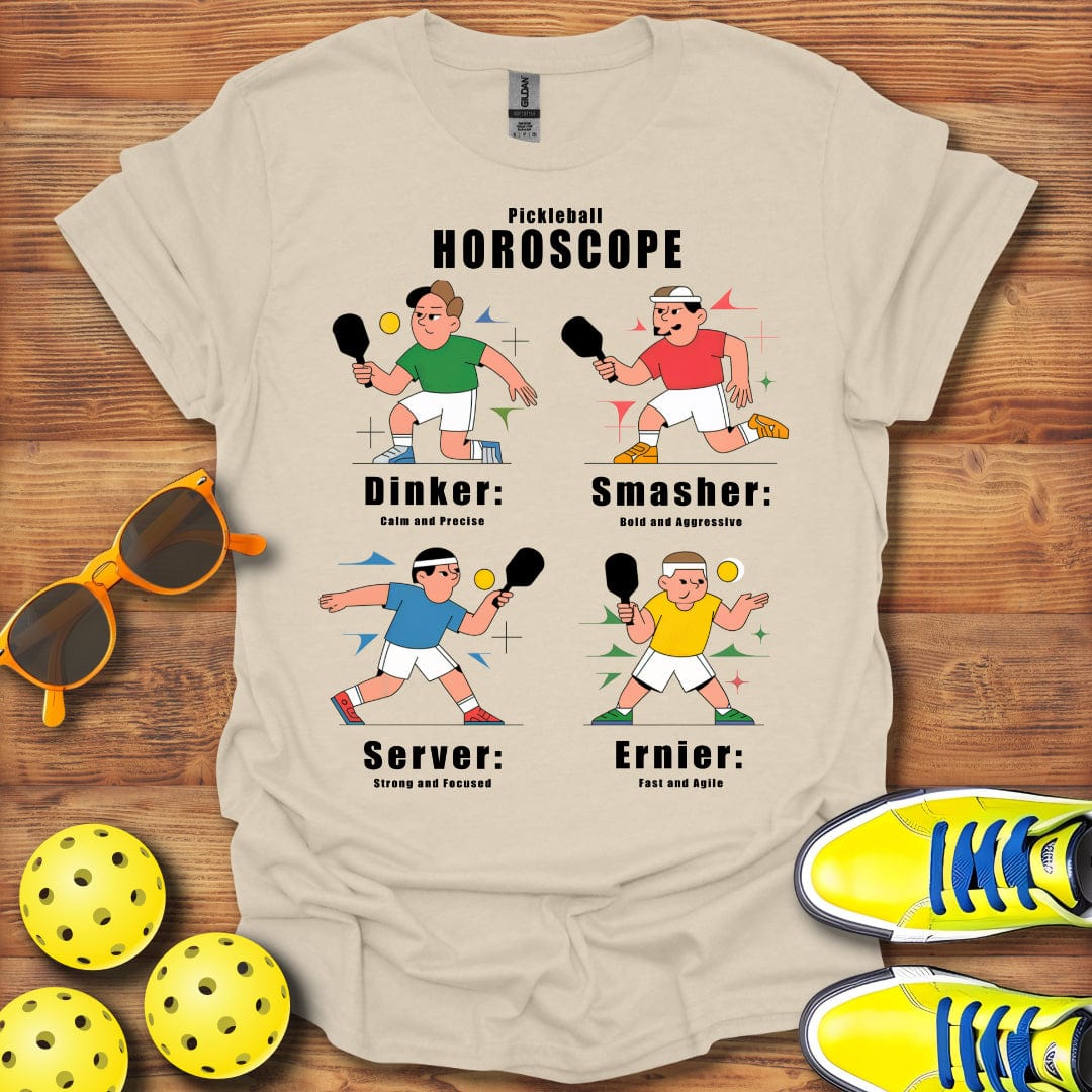 Pickleball Horoscope T-Shirt