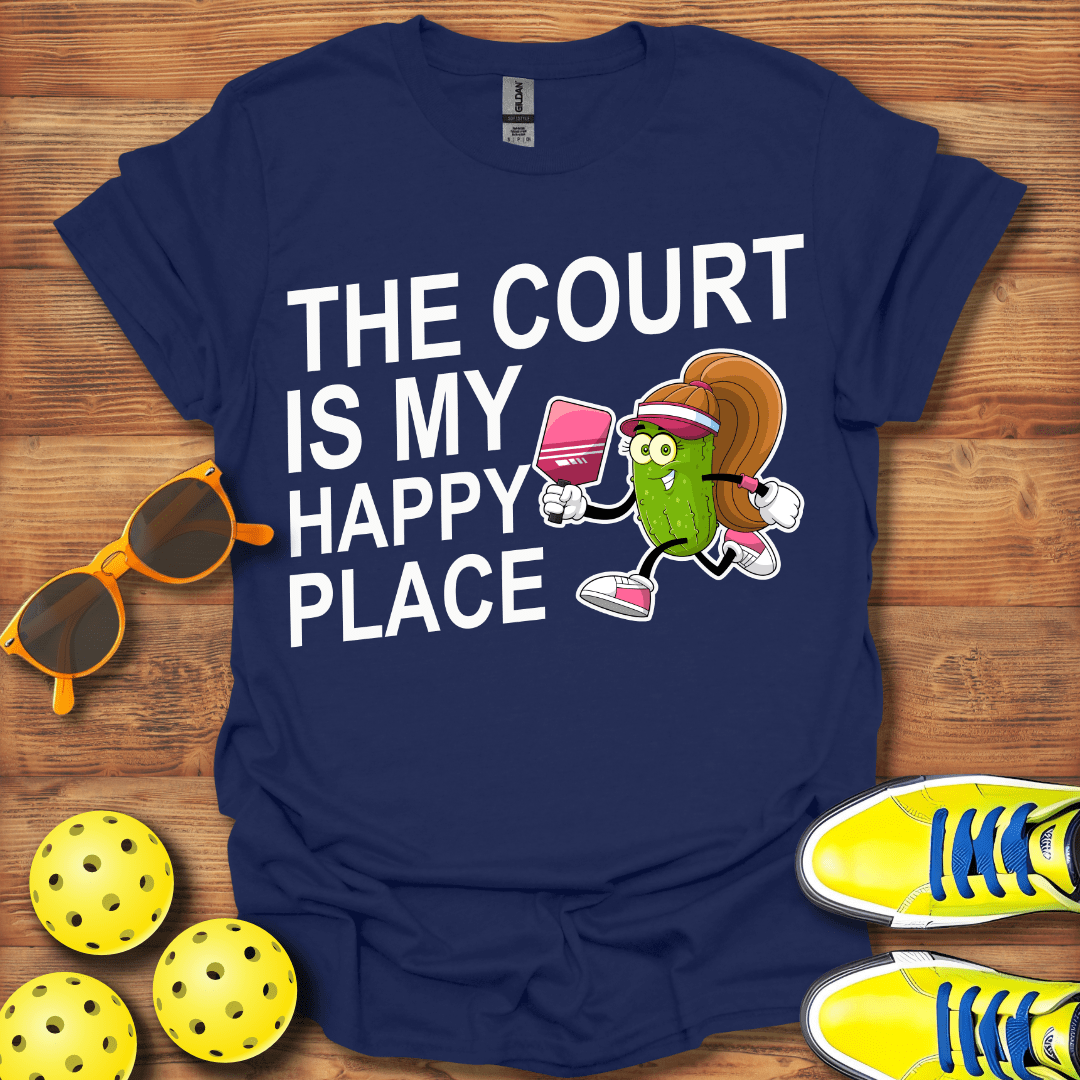 Court Happy Place T-Shirt