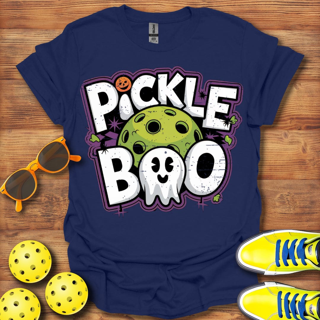 Halloween Pickle Boo Pickleball T-Shirt