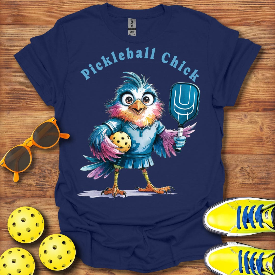 Pickleball Watercolor Chick T-Shirt