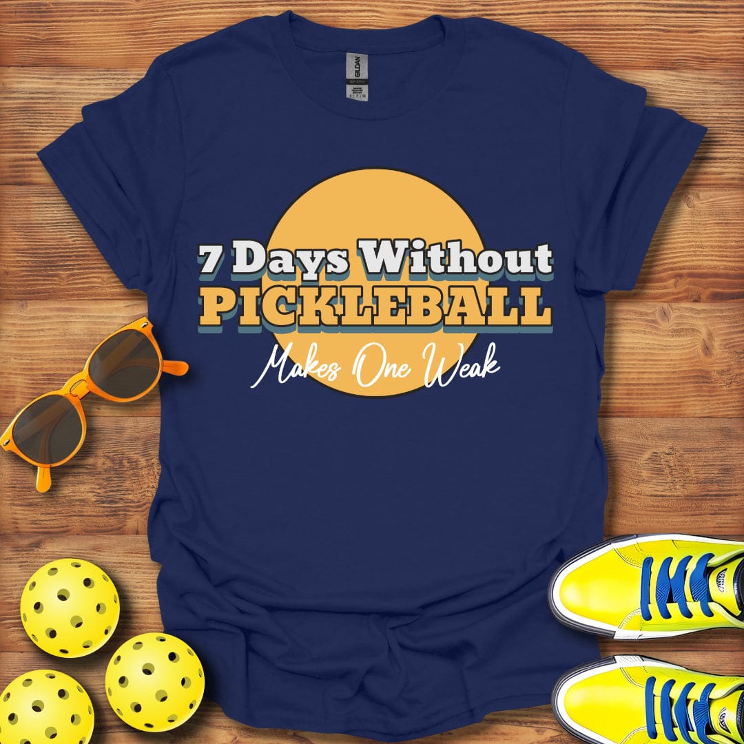 Pickleball Makes One Weak T-Shirt