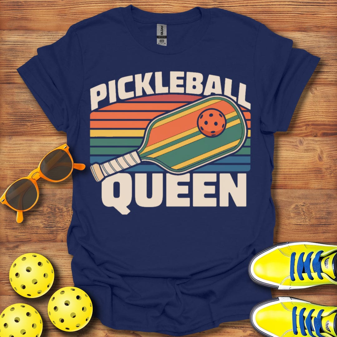 Vintage Pickleball Queen T-Shirt