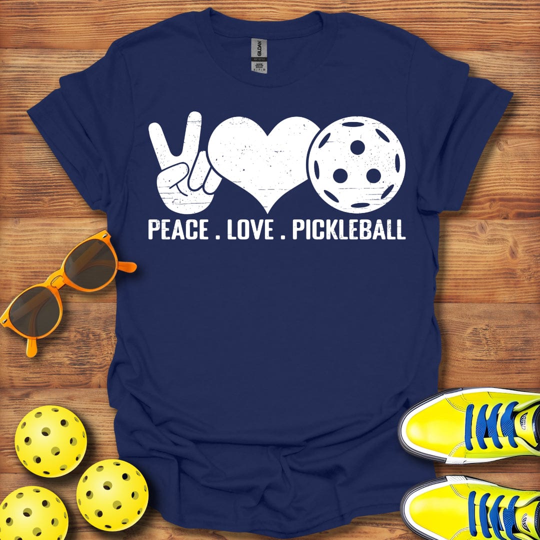 Peace Love Pickleball T-Shirt