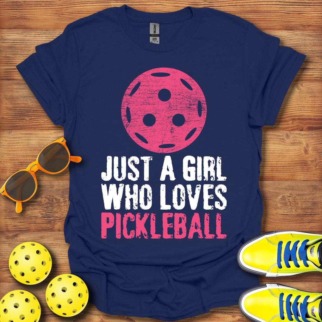 A Girl Who Loves T-Shirt