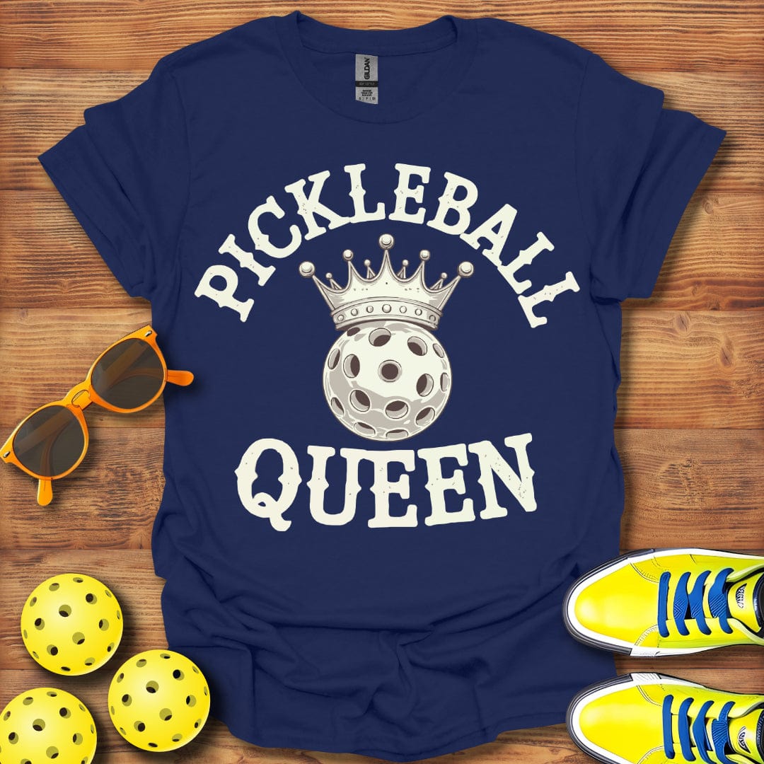 Pickleball Queen Crowned T-Shirt