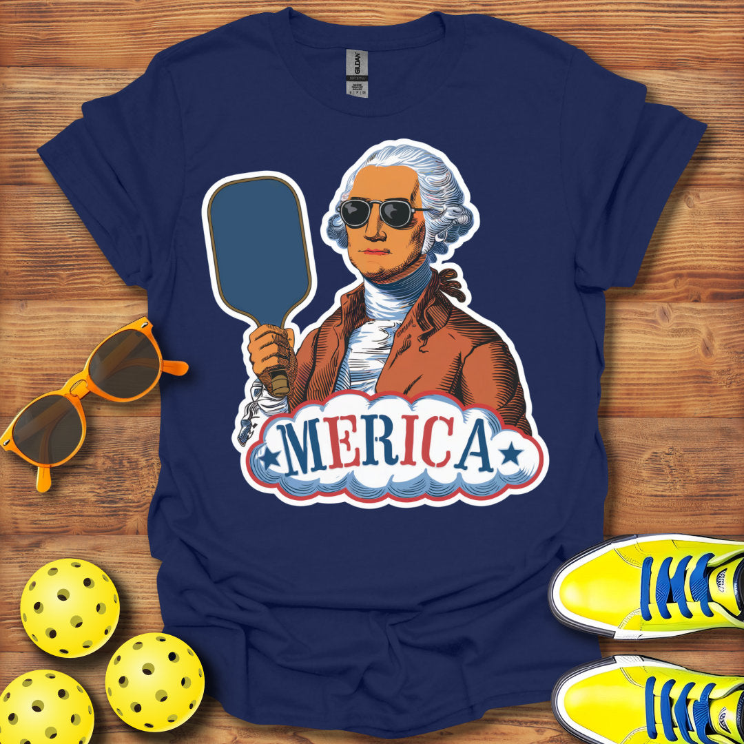 Washington's Merica Pickleball T-Shirt