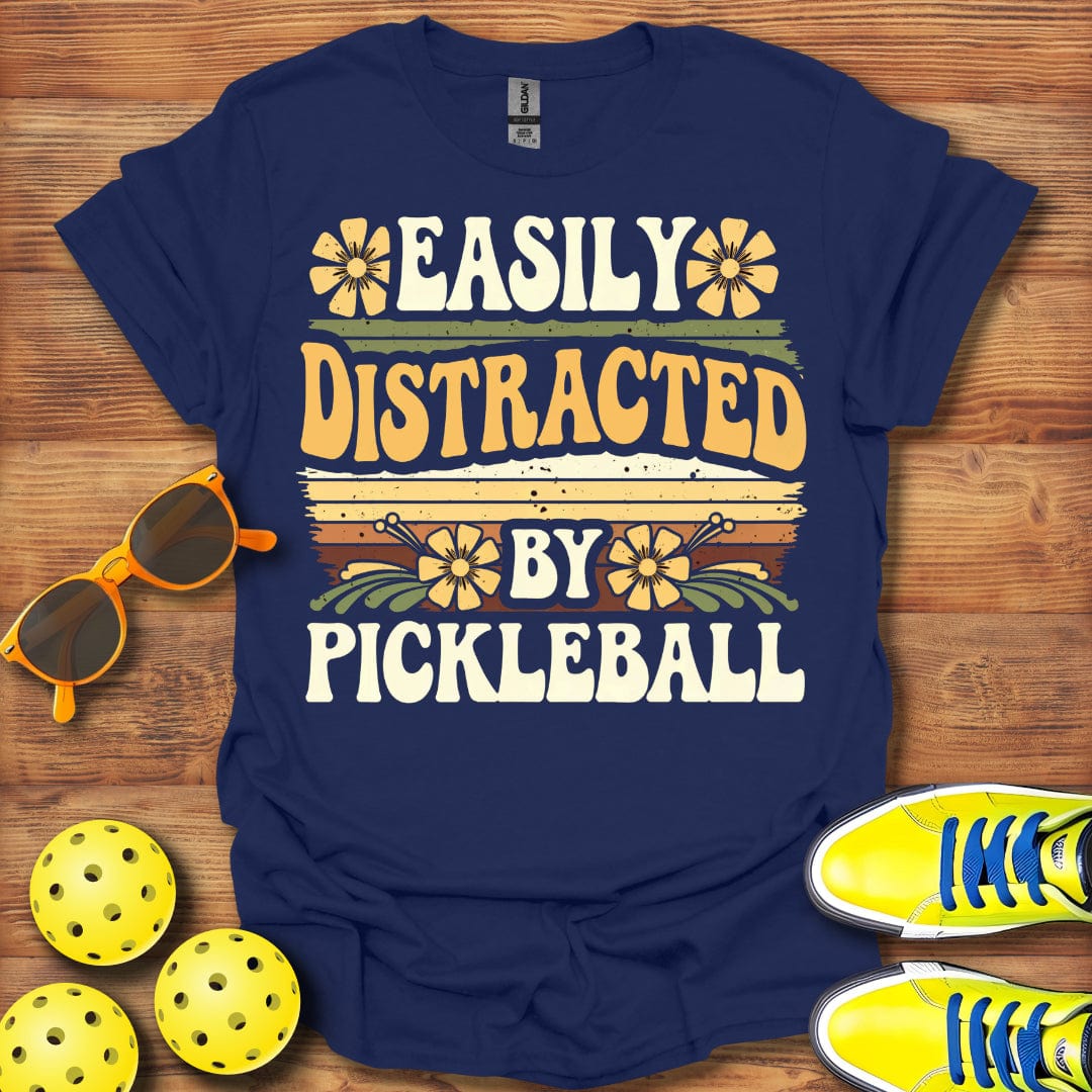 Easily Distracted By Pickleball T-Shirt