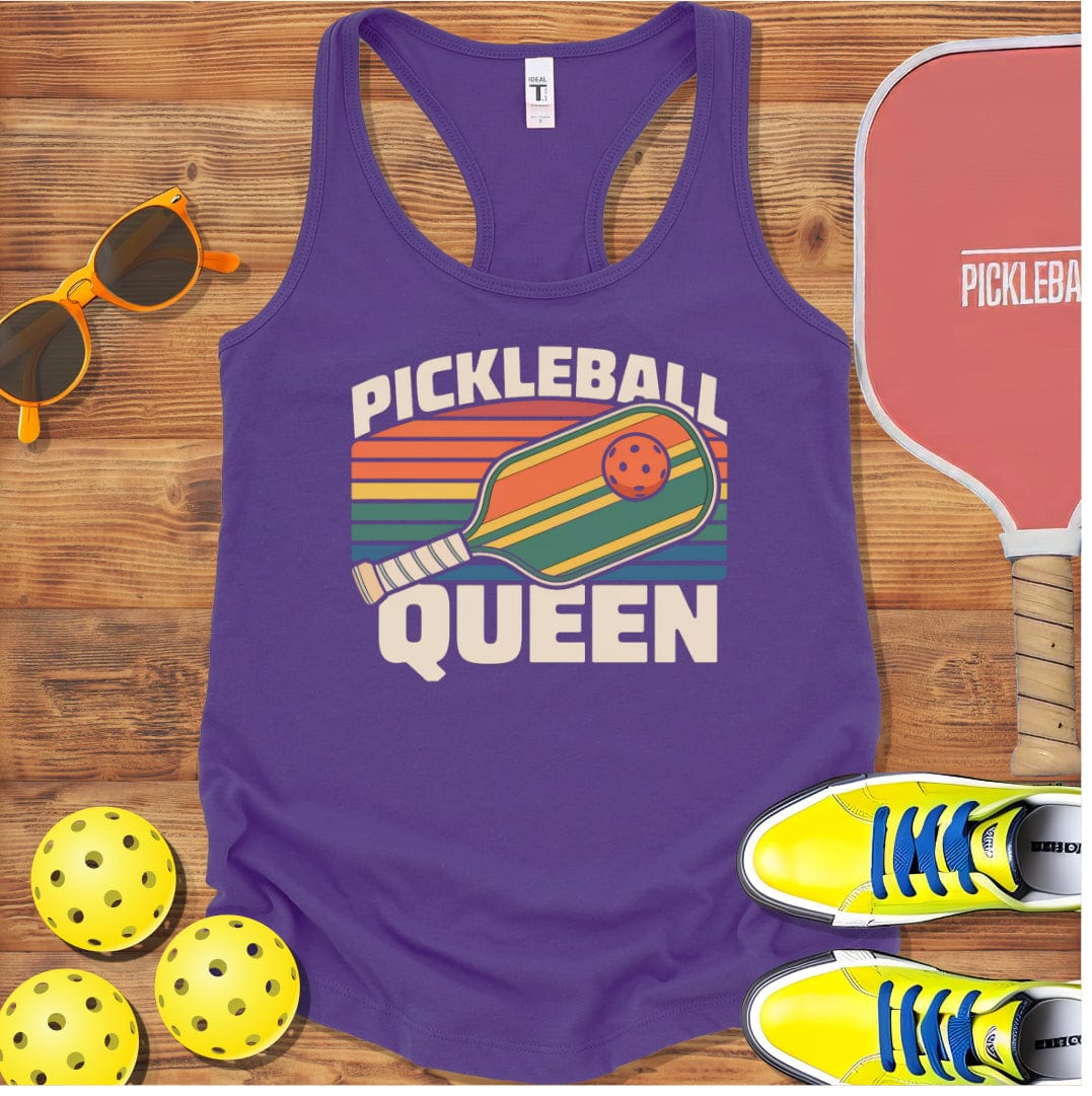 Pickleball Queen Racerback Tank Top