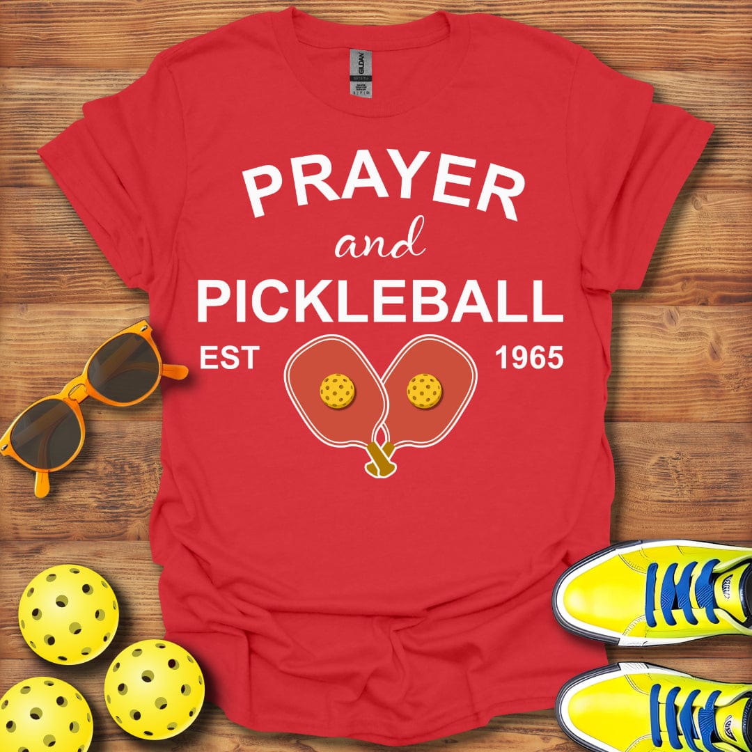 Prayer and Pickleball Unisex T-Shirt