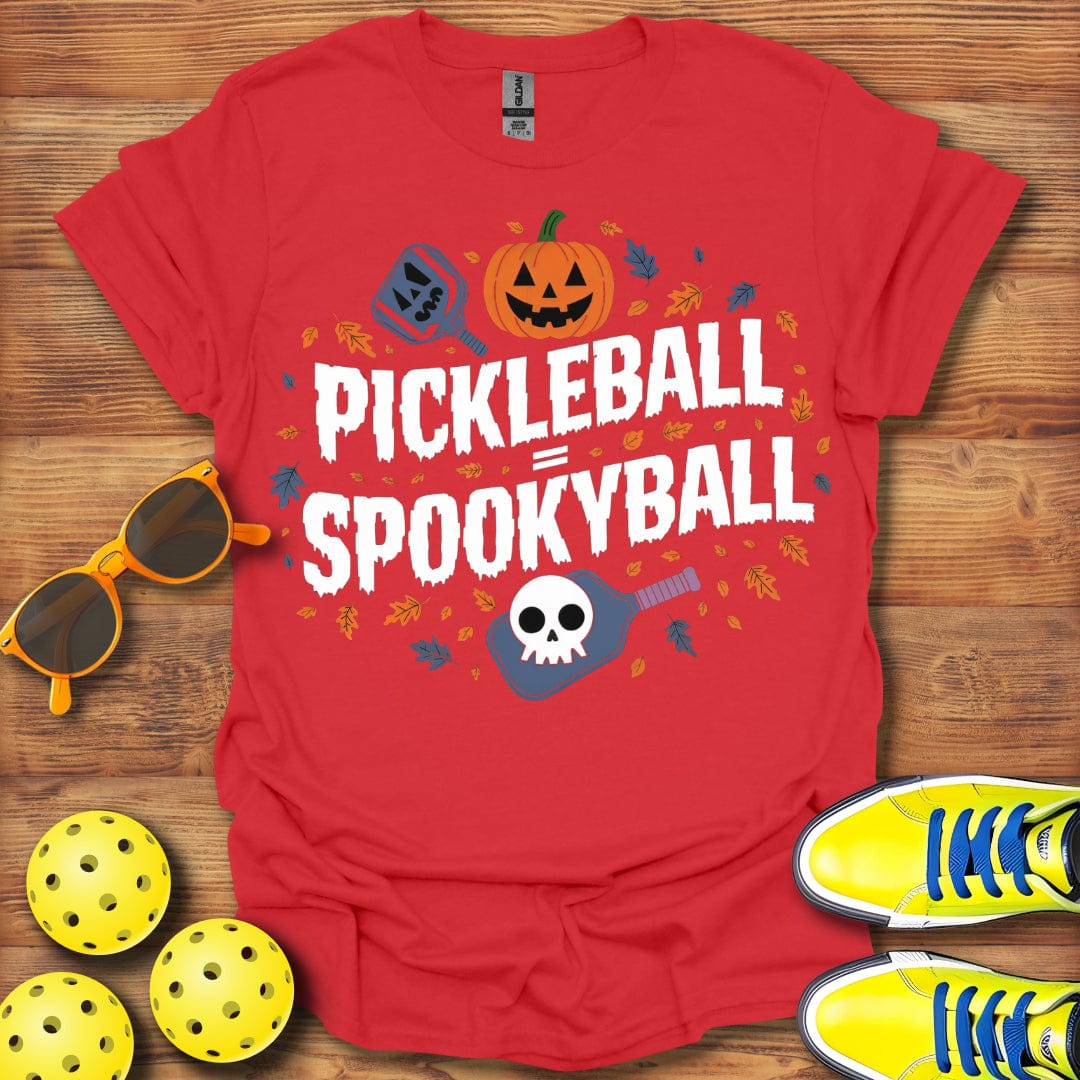 Halloween Spookyball Pickleball T-Shirt