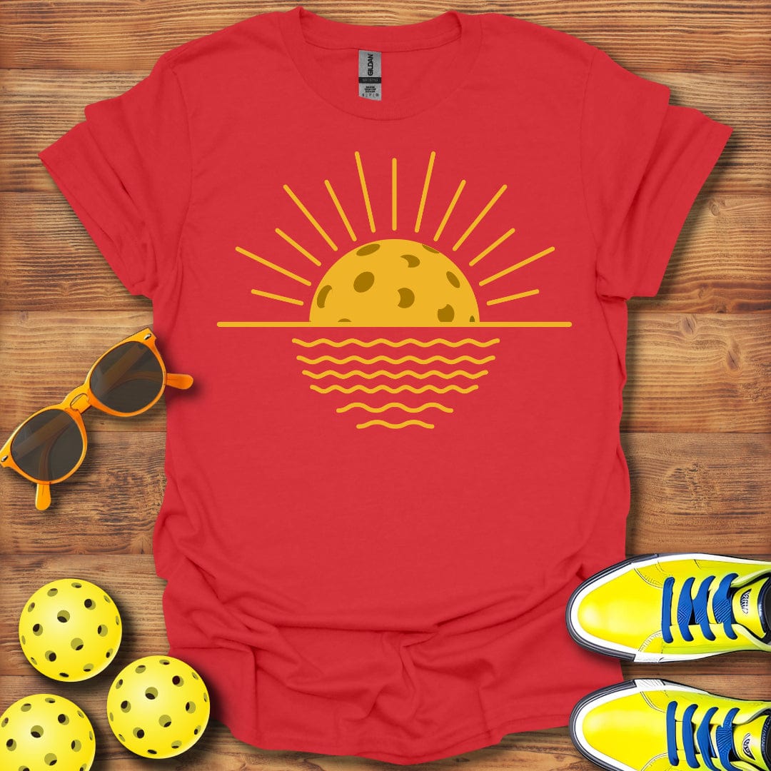 Pickleball Sunrise T-Shirt